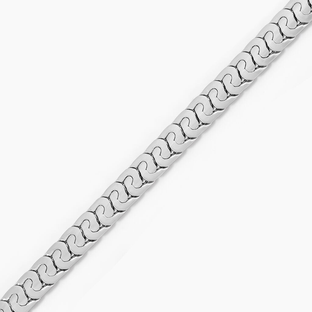 Seyra™ Marine Link Bracelet — Silver