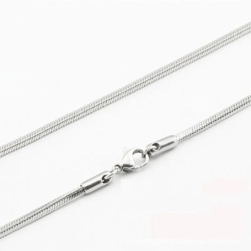 Seyra™ Silver Snake Chain — 3mm