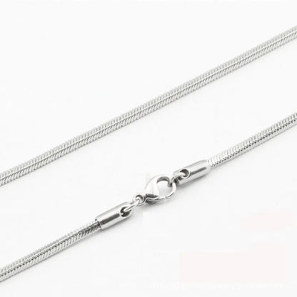 Seyra™ Silver Snake Chain — 3mm