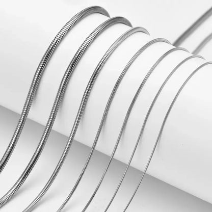 Seyra™ Silver Snake Chain — 3mm