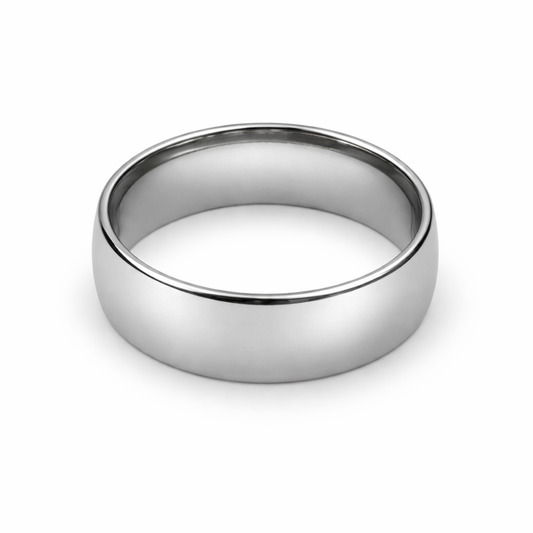Seyra™ Classic Band Ring — Silver